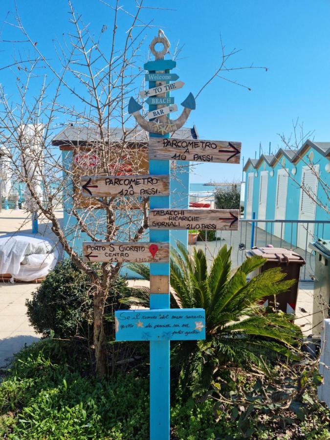 Apartamento Casa Flan Porto San Giorgio Exterior foto